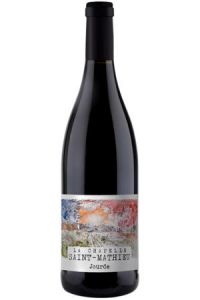 VIN DE FRANCE-CHAPELLE SAINT MATHIEU-JOURDE-ROUGE-2021-75CL***