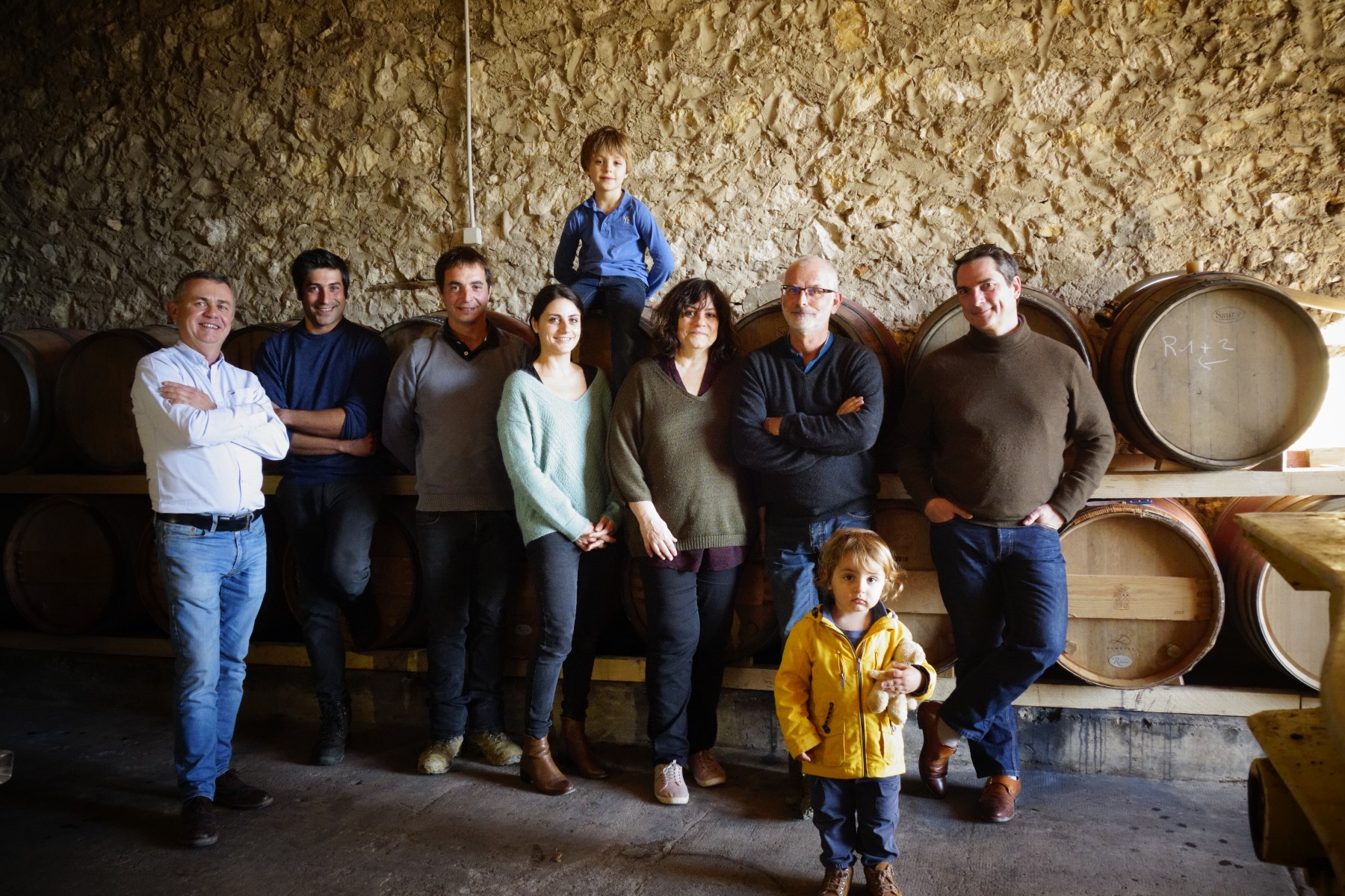 Famille Parcé et Dauvergne à Chapelle saint Mathieu